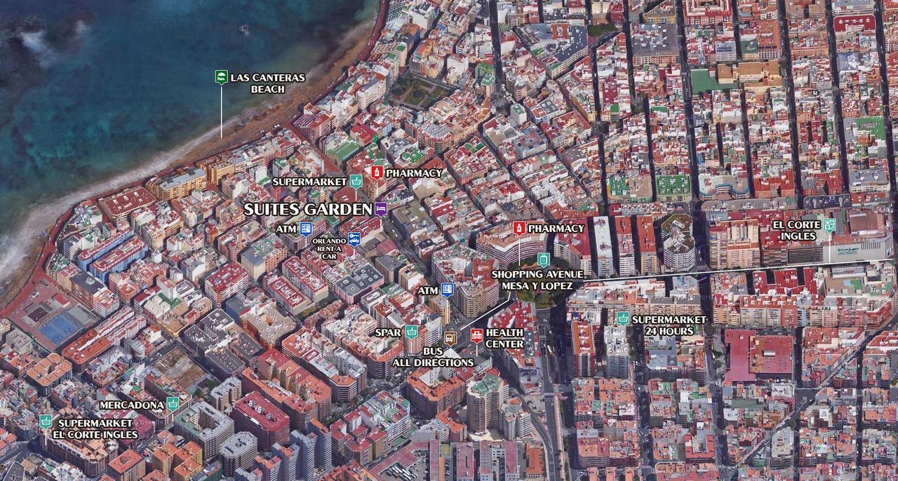 Suites Garden Loft Munch Las Palmas de Gran Canaria Bagian luar foto